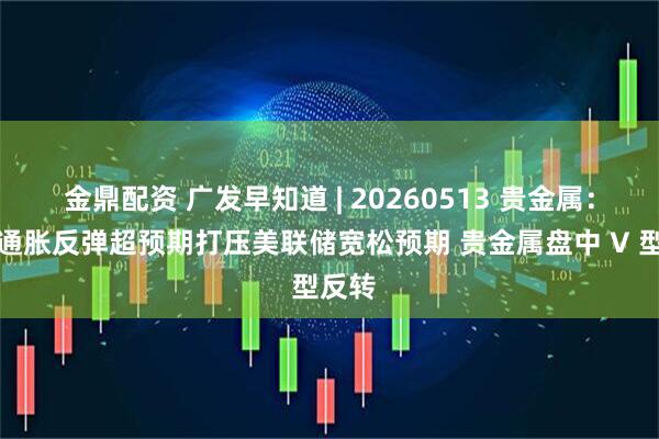 金鼎配资 广发早知道 | 20260513 贵金属：美国通胀反弹超预期打压美联储宽松预期 贵金属盘中 V 型反转